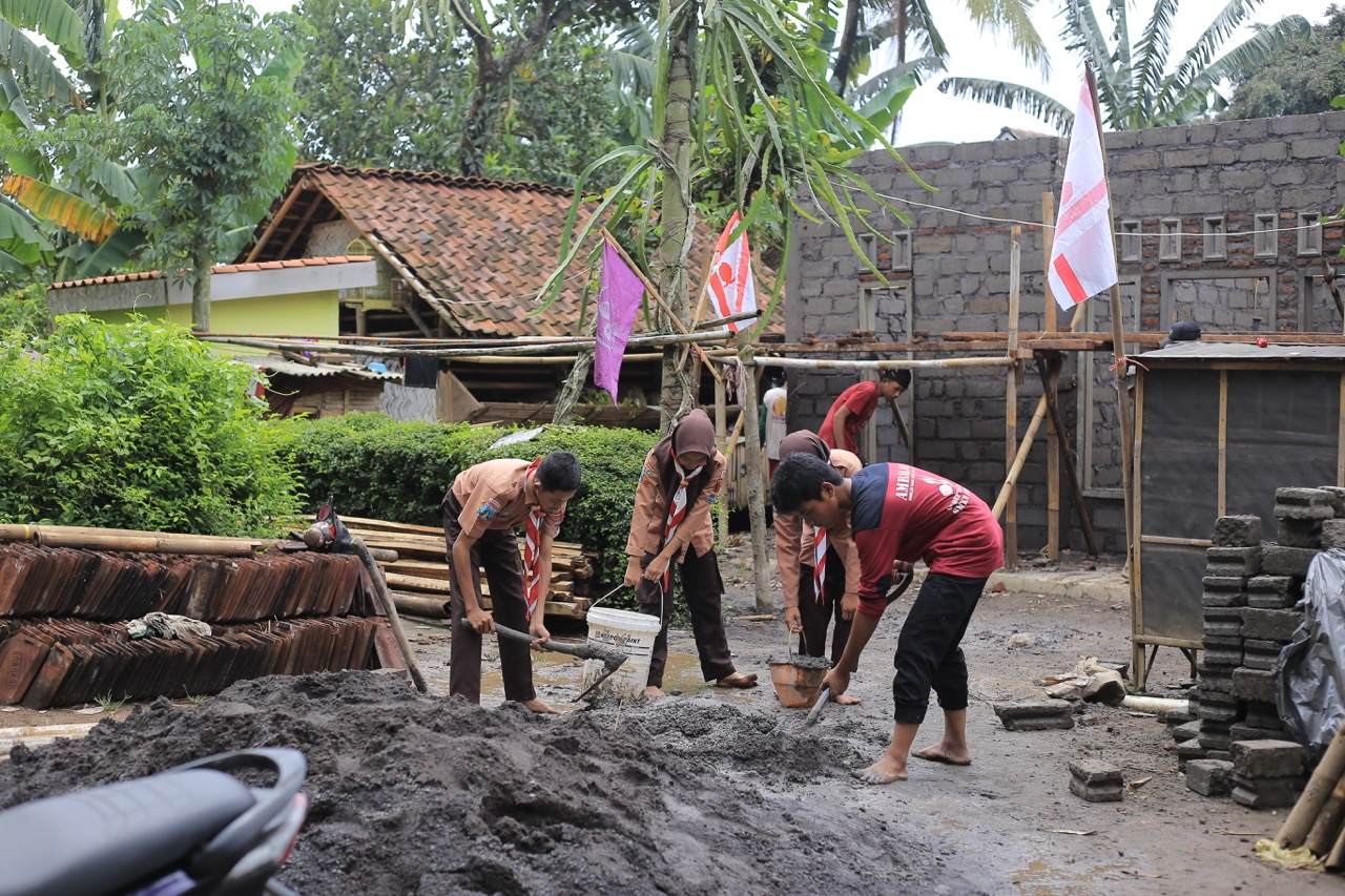 Di Jember Program Beda Rumah Kwarda Pramuka Jatim Diikuti Ratusan Anak Muda