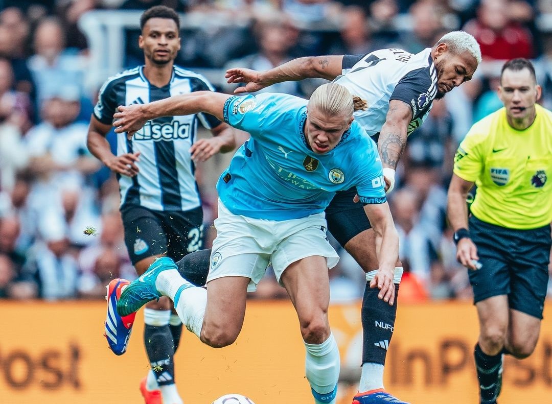 Newcastle vs Man City 1-1: Tanpa Rodri dan Kevin De Bruyne, The Cityzens Jompo