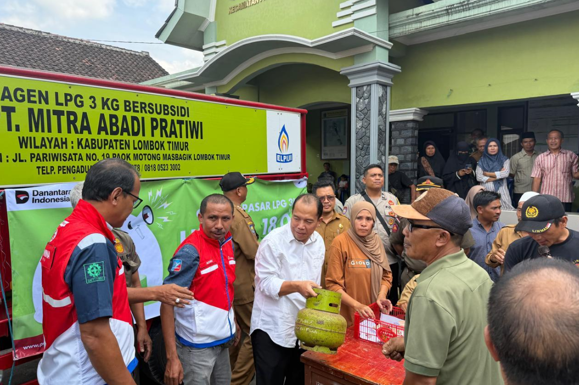 Pertamina Patra Niaga Guyur Lombok Timur dengan 59 Ribu Tabung Gas LPG 3 Kilogram