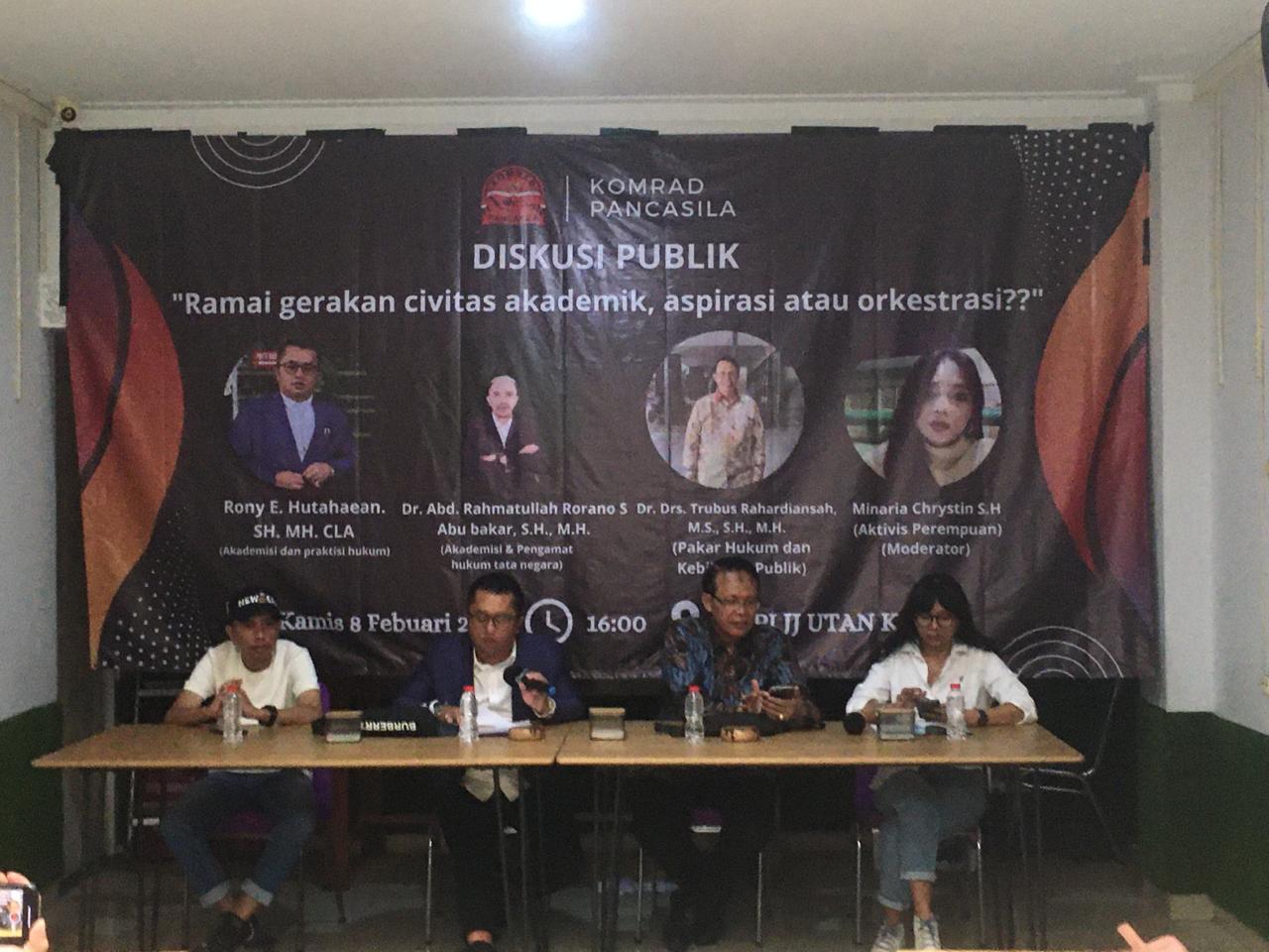 Akademisi dari Universitas Mpu Tantular Ungkap Kritikan Kalangan Kampus Untuk Pemerintah Jokowi Sudah Tak Murni Aspirasi 