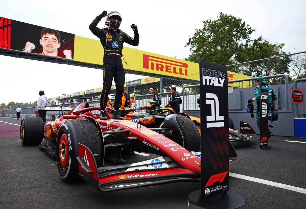 Leclerc Menang Dramatis di Monza, Tifosi Ferrari Berpesta!