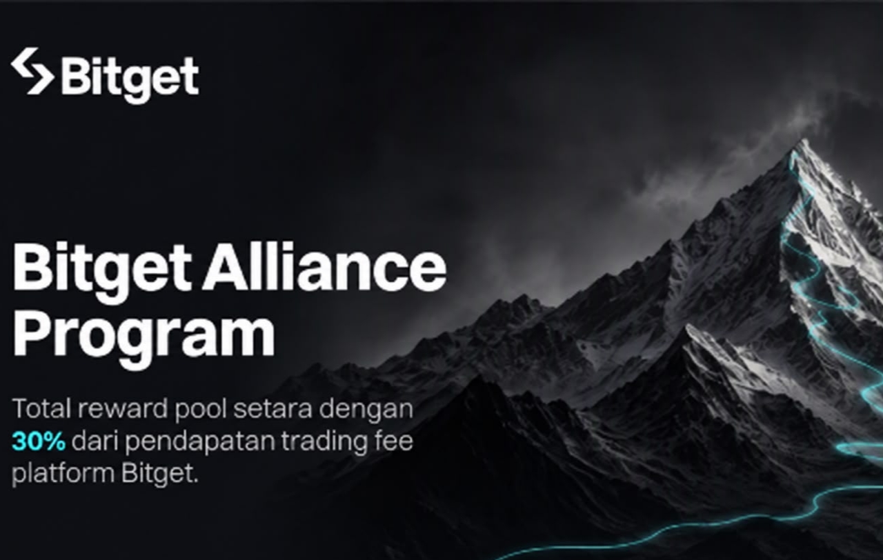 Bitget Alliance Program Resmi Dimulai, Reward Pool Berasal dari 30 Persen Transaction Fee