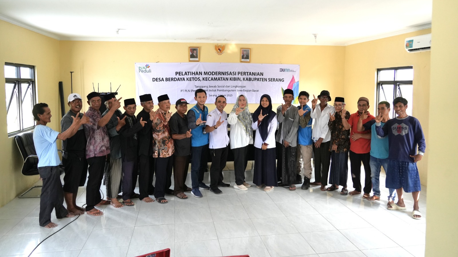 Enam Bulan Program Desa Berdaya, PLN UIP JBB Dorong Kemandirian Pertanian dan Lingkungan Desa Ketos