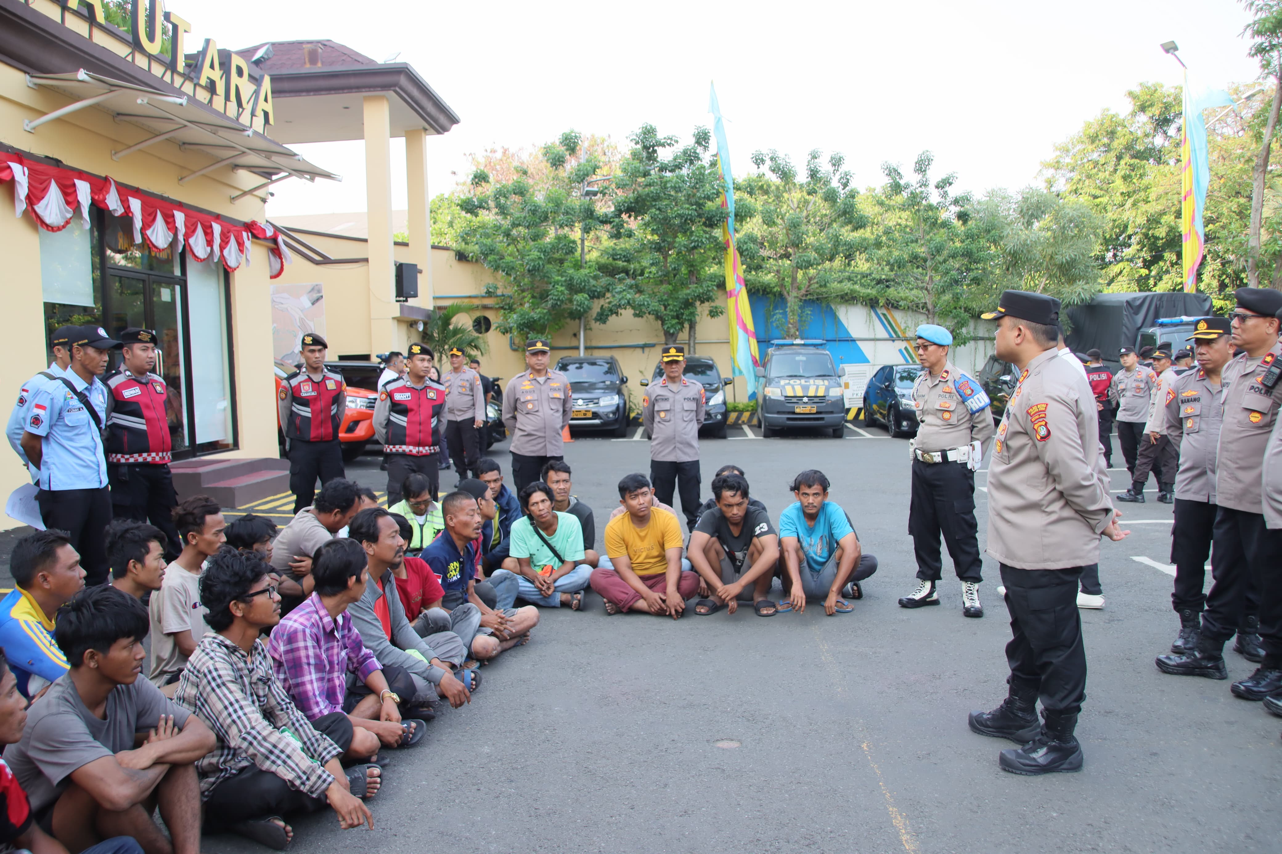 Puluhan Preman di Jakarta Utara Diringkus, Diduga Pungli Sopir 