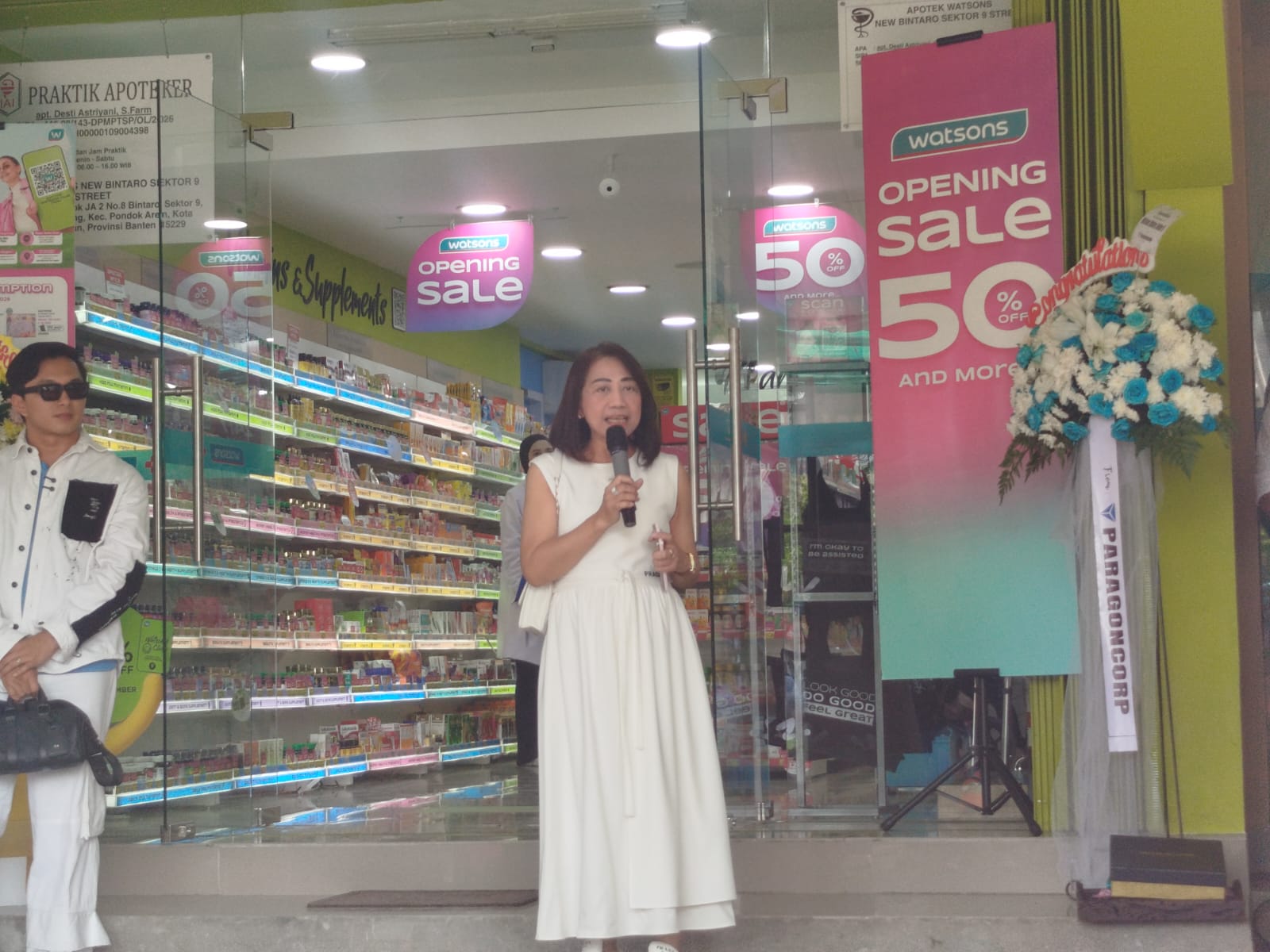 Watsons Apotek Street Perluas Gerai di Luar Mal, Bisa Konsultasi dan Cek Kesehatan