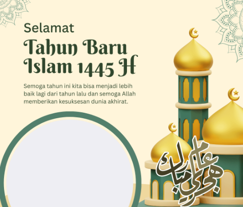 10 Link Download  Twibbon Keren 1 Muharram Tahun Baru Islam, Bisa Unduh di HP GRATIS