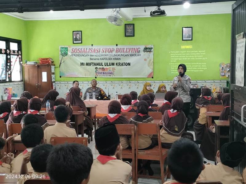 Cegah Perundungan dan Bahaya Narkoba, Polisi Masuk Sekolah