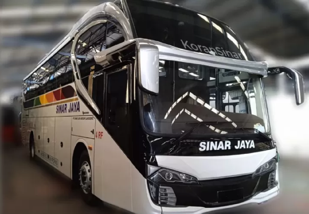 PO Sinar Jaya Resmikan Dua Armada Terbaru, Pakai Bodi Bus Tipe Skylander R22 Special Edition Nih