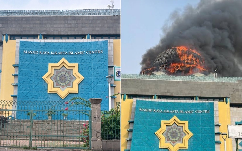DPRD Dorong Pemprov DKI Segera Perbaiki Kubah Masjid JIC yang Terbakar, Urusan Polisi Sudah Selesai