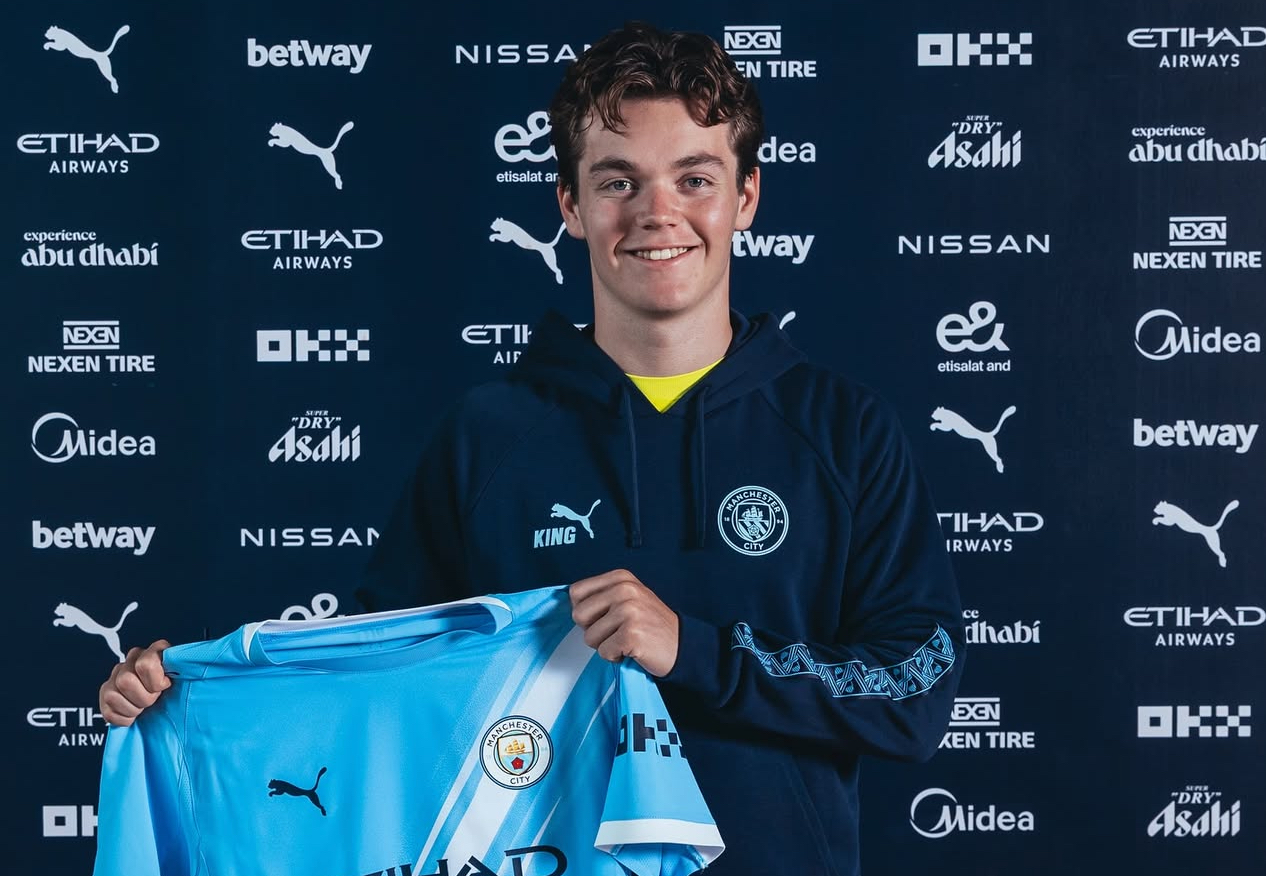 RESMI: Man City Umumkan Perekrutan Wonderkid Norwegia