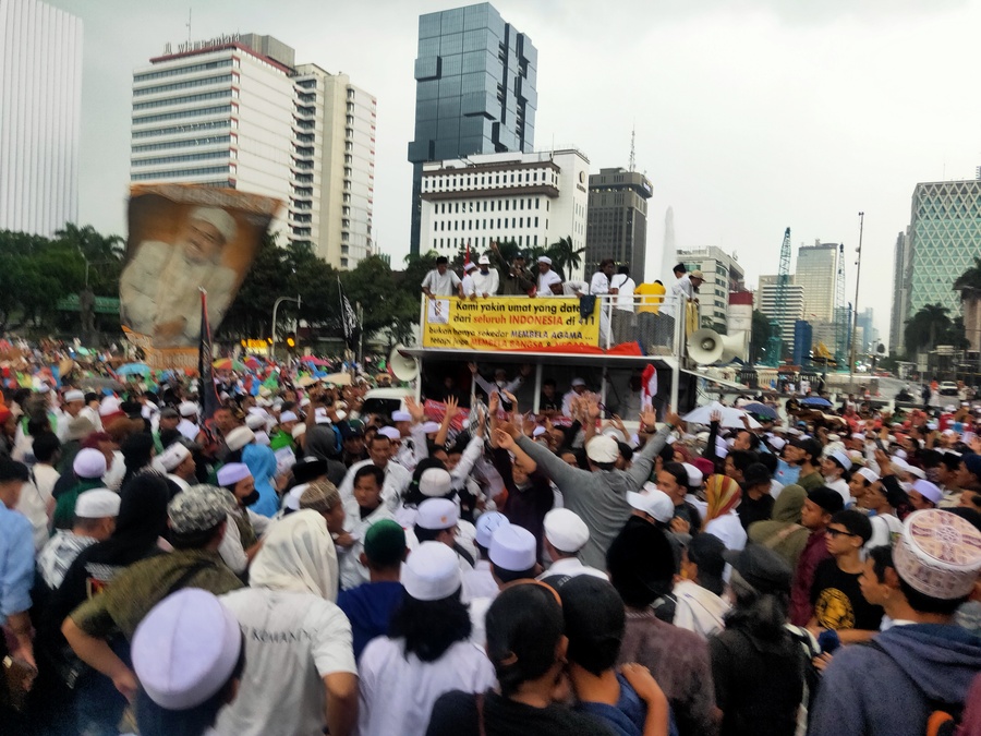 Aksi AKBAR 411 Diwarnai Oknum Provokator