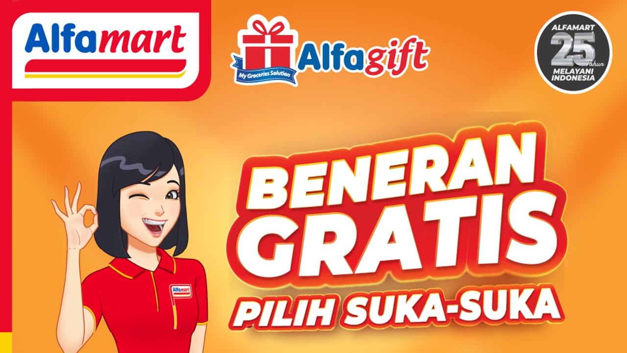 Promo Alfamart Spesial Ulang Tahun ke-25: Beneran Gratis Pilih Suka-suka Sampai 31 Oktober 2024!