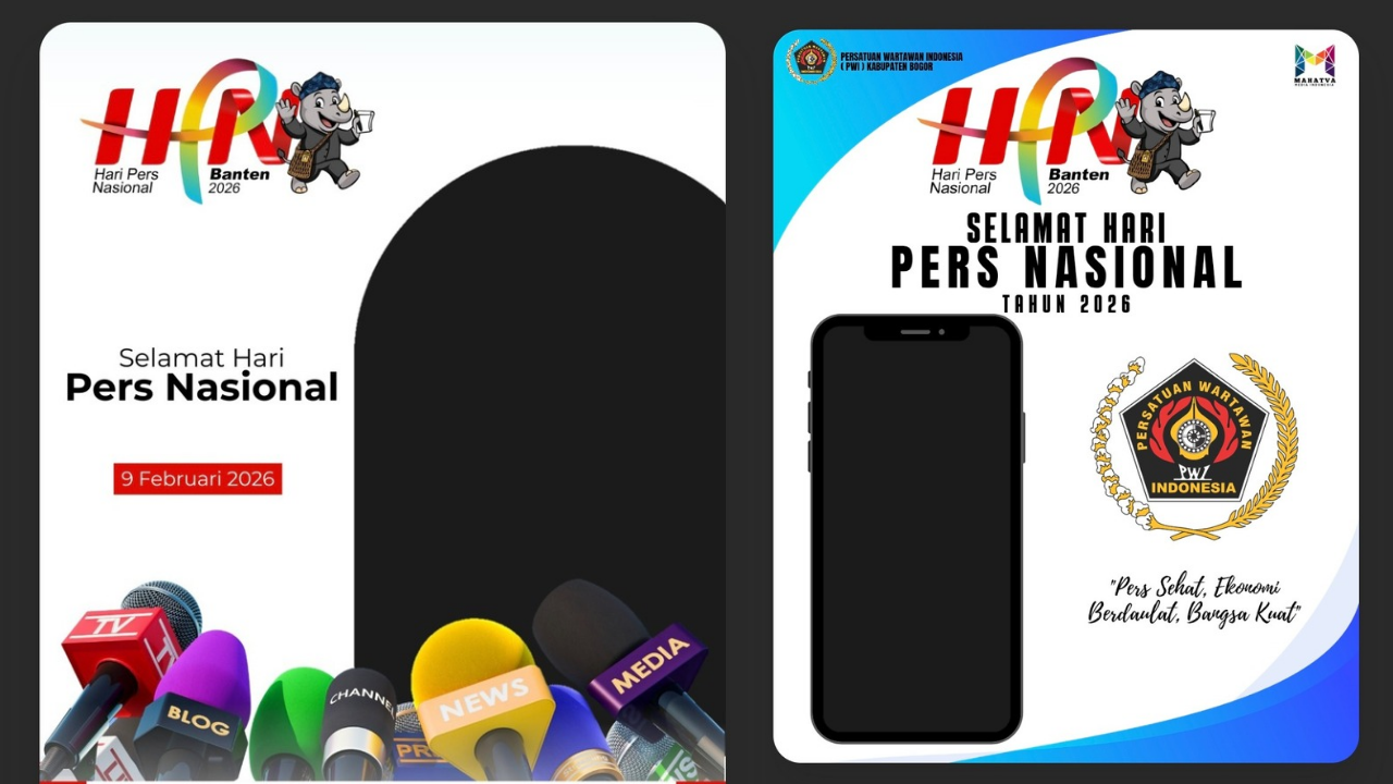 18 Link Twibbon Hari Pers Nasional 2026, Bisa Buat Foto Profil Medsos!