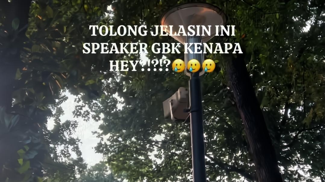 Kacau! Speaker Toa GBK Keluarkan Suara Wanita Mendesah, Manajemen Minta Maaf