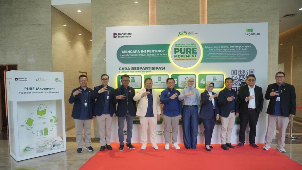 Aksi Nyata Peduli Bumi, Pegadaian Inisiasi PURE Movement