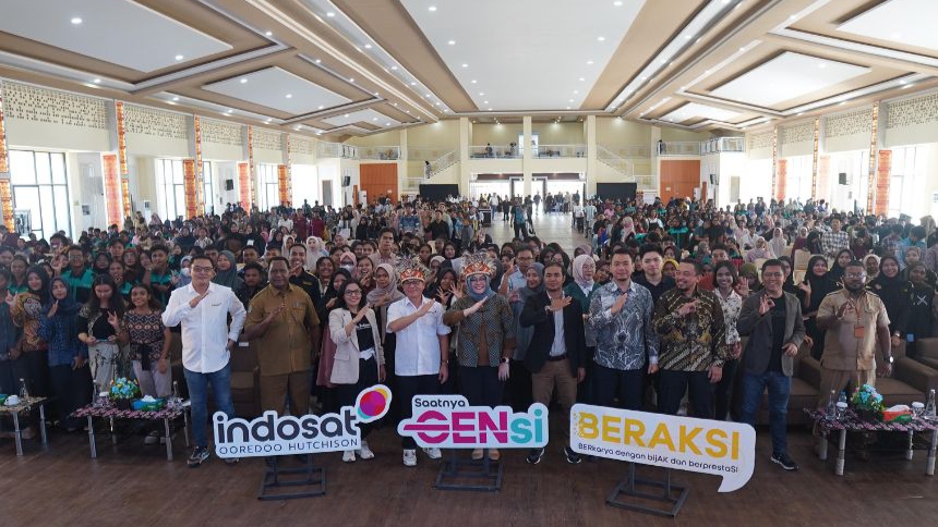 Lanjutkan Program GenSi, Indosat Ooredoo Hutchison dan BPPTIK Komdigi Bekali Anak Muda Papua dengan Keterampilan Digital