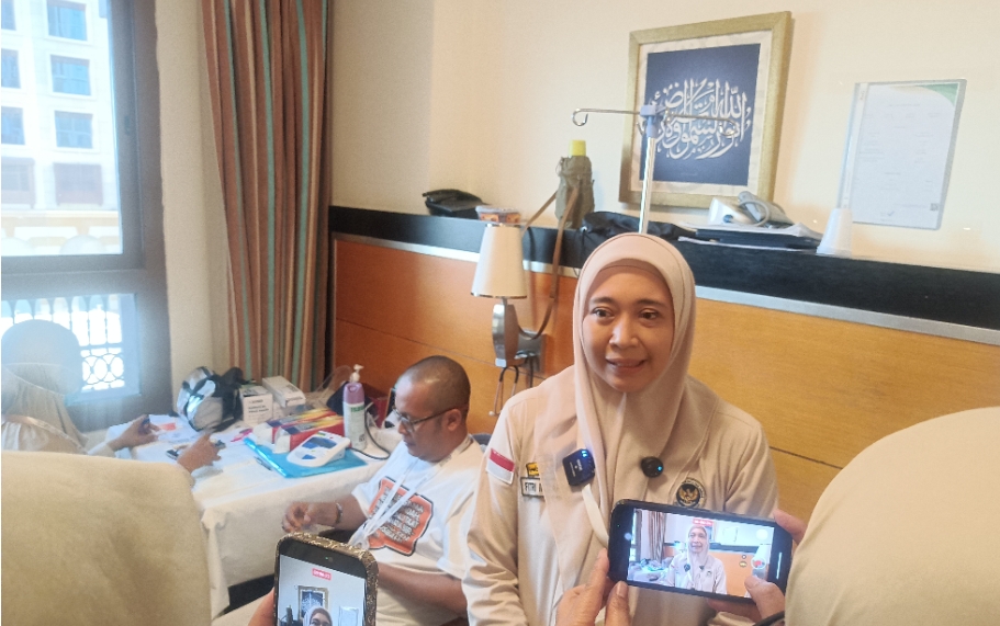 Di Kamar Hotel, Klinik Satelit Sektor 2 Madinah Siaga Layani Jemaah Haji Gelombang Dua