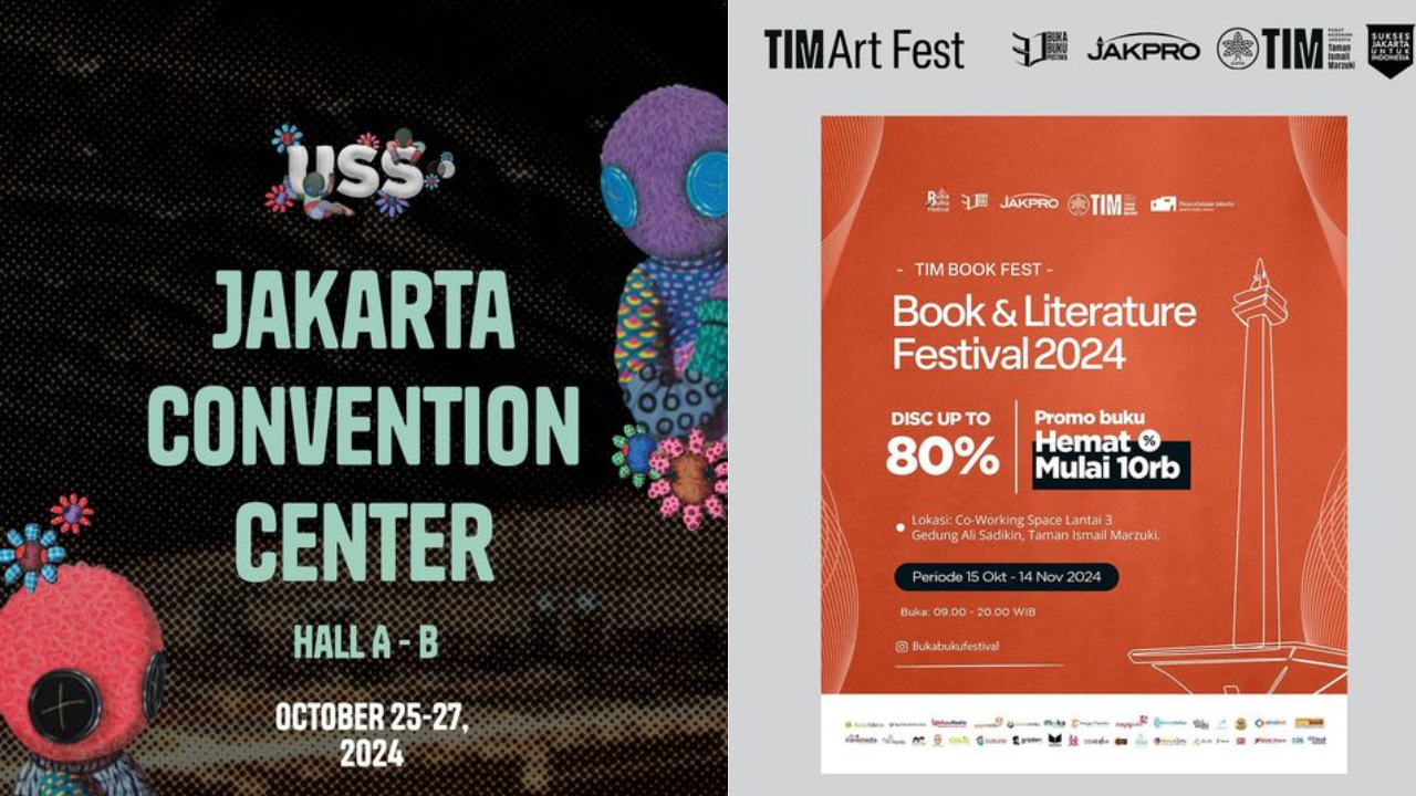 7 Daftar Event Jakarta Hari Ini 20 Oktober 2024, Tutup Akhir Pekan dengan Me Time