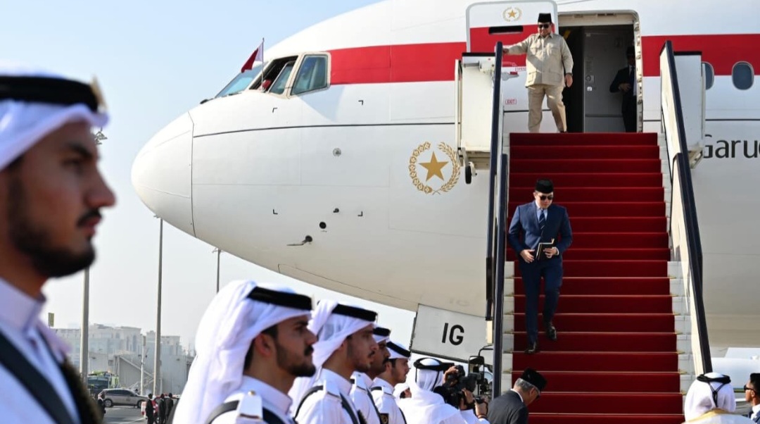 Presiden Prabowo Bertemu Emir Qatar di Doha, Tegaskan Solidaritas Indonesia