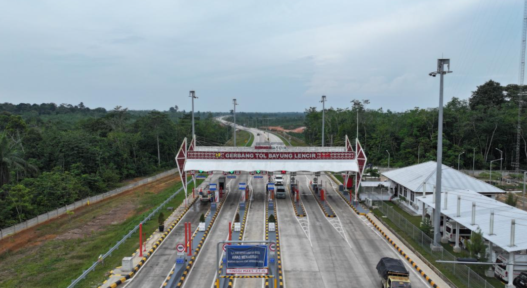 Hutama Karya Terapkan Pembatasan Operasional Angkutan Barang di Tol Trans Sumatera Selama Mudik Lebaran 2026