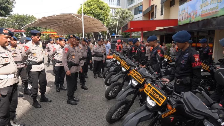 Sat Brimob PMJ Siap Amankan May Day 2025