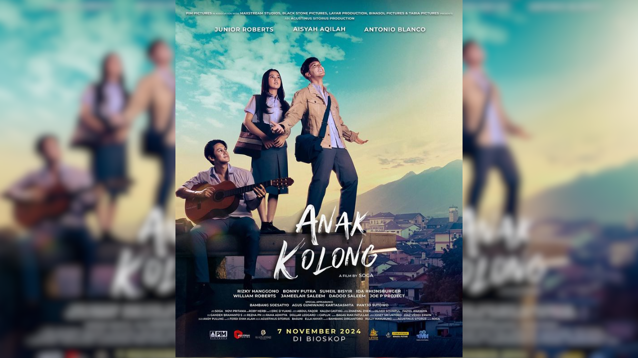 Sinopsis Film Anak Kolong yang Tayang di Bioskop, Dibintangi Junior Roberts dan Aisyah Aqilah