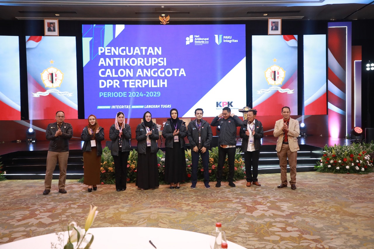 KPK Penguatan Antikorupsi 269 Anggota DPR dan DPD Terpilih periode 2024-2029