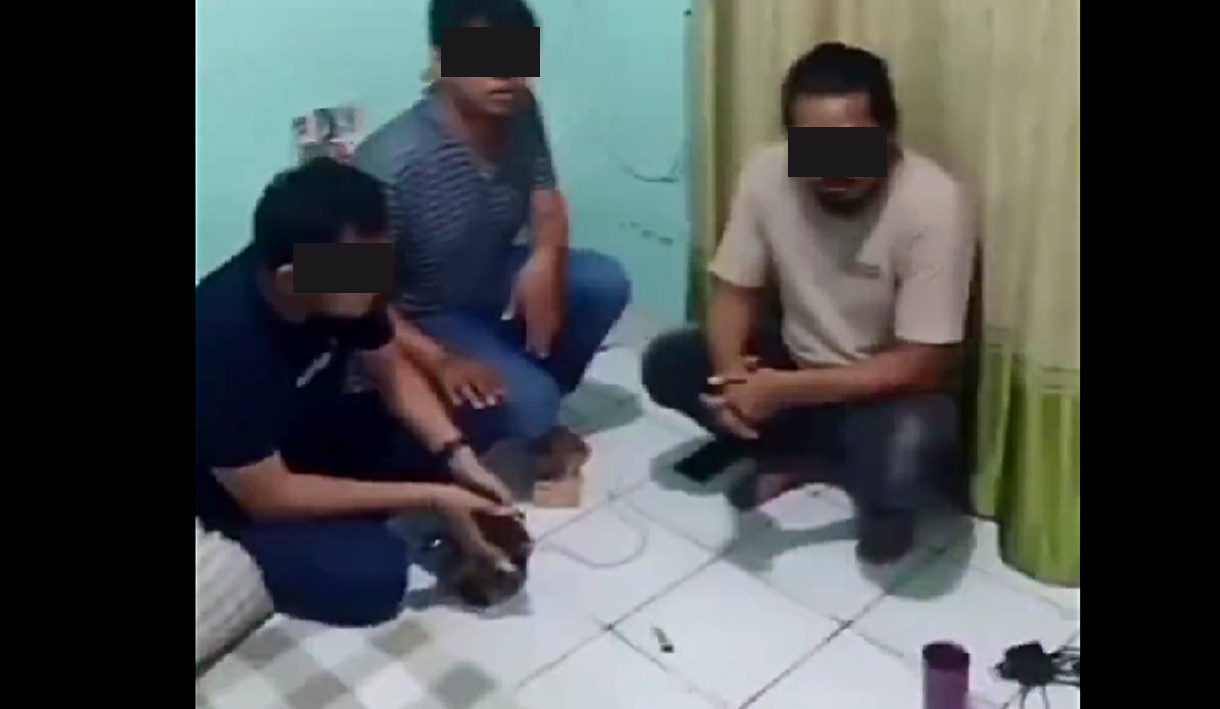 Penampakan 5 Anggota Polri Saat Ditangkap Gunakan Narkoba, Netizen: Anggota Nyabu, Udah Rahasia Umum!