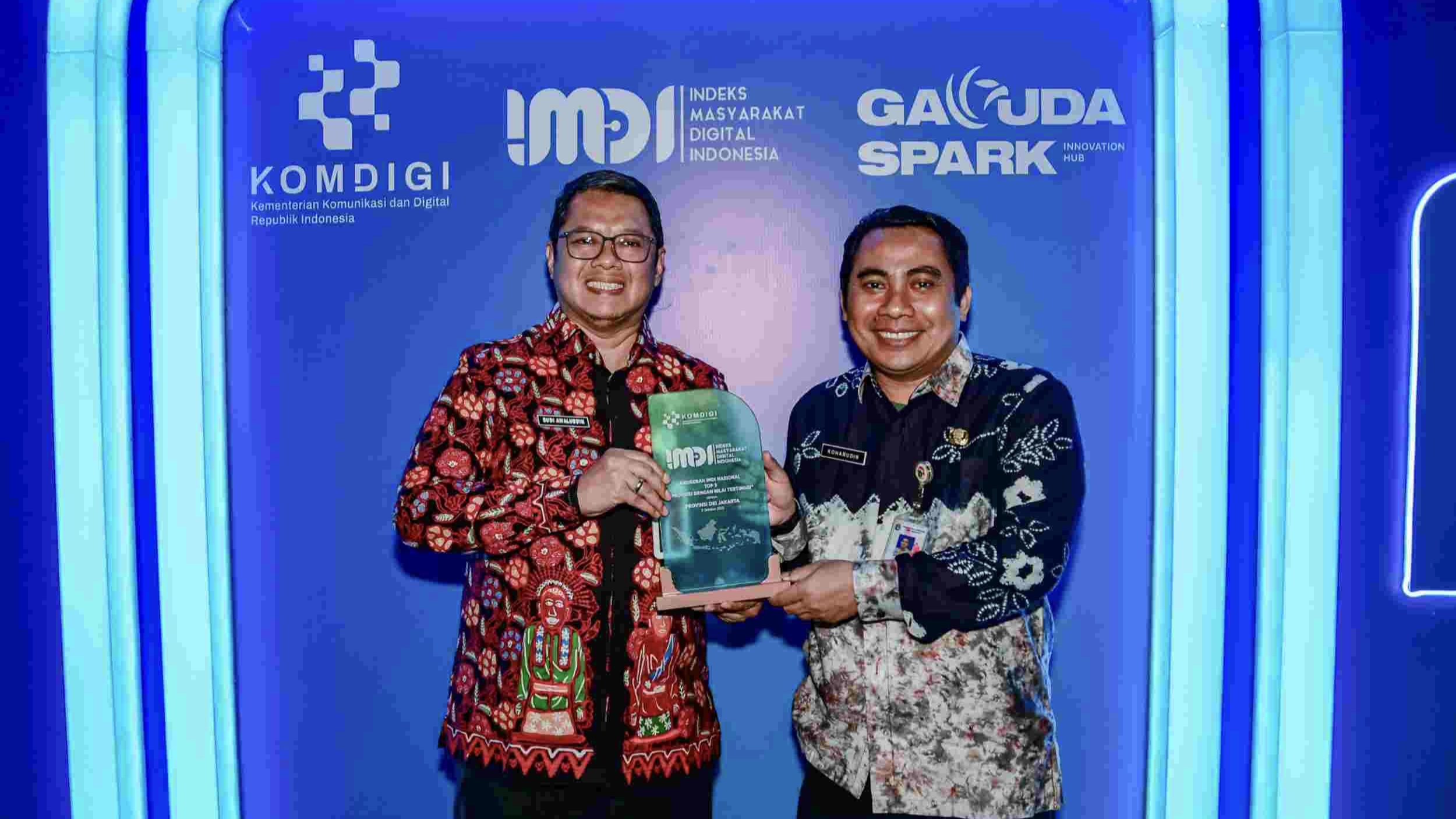 Kalahkan Jabar, Jakarta Raih Nilai Tertinggi Indeks Masyarakat Digital Indonesia 2025