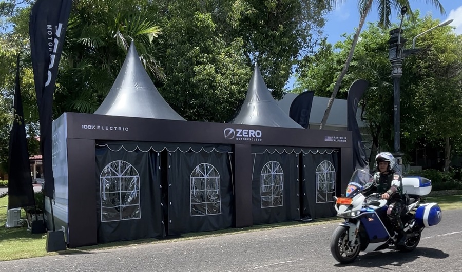 Dukungan Zero Motorcycle di G20 Bali, Sediakan Motor Listrik High Performance Buat TNI-Polri