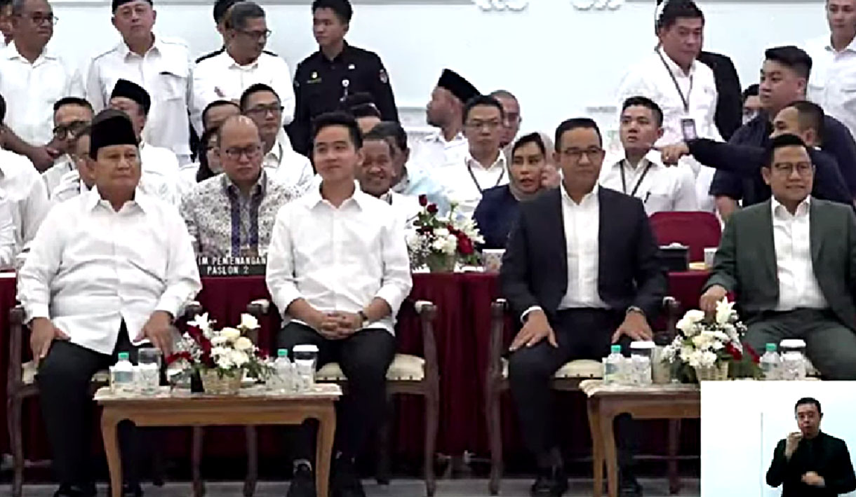 PDI Perjuangan dan Nasdem Tak Hadiri Acara Penetapan Presiden dan Wakil Presiden terpilih Prabowo-Gibran 