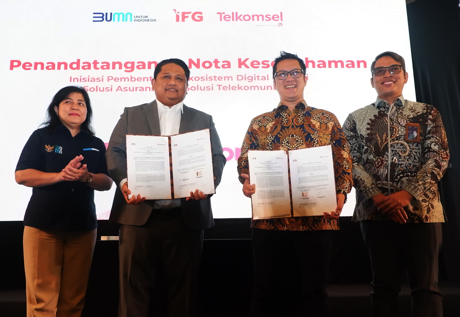 Kolaborasi IFG dan Telkomsel, Tingkatkan Layanan Keuangan dan Pengalaman Digital Pelanggan