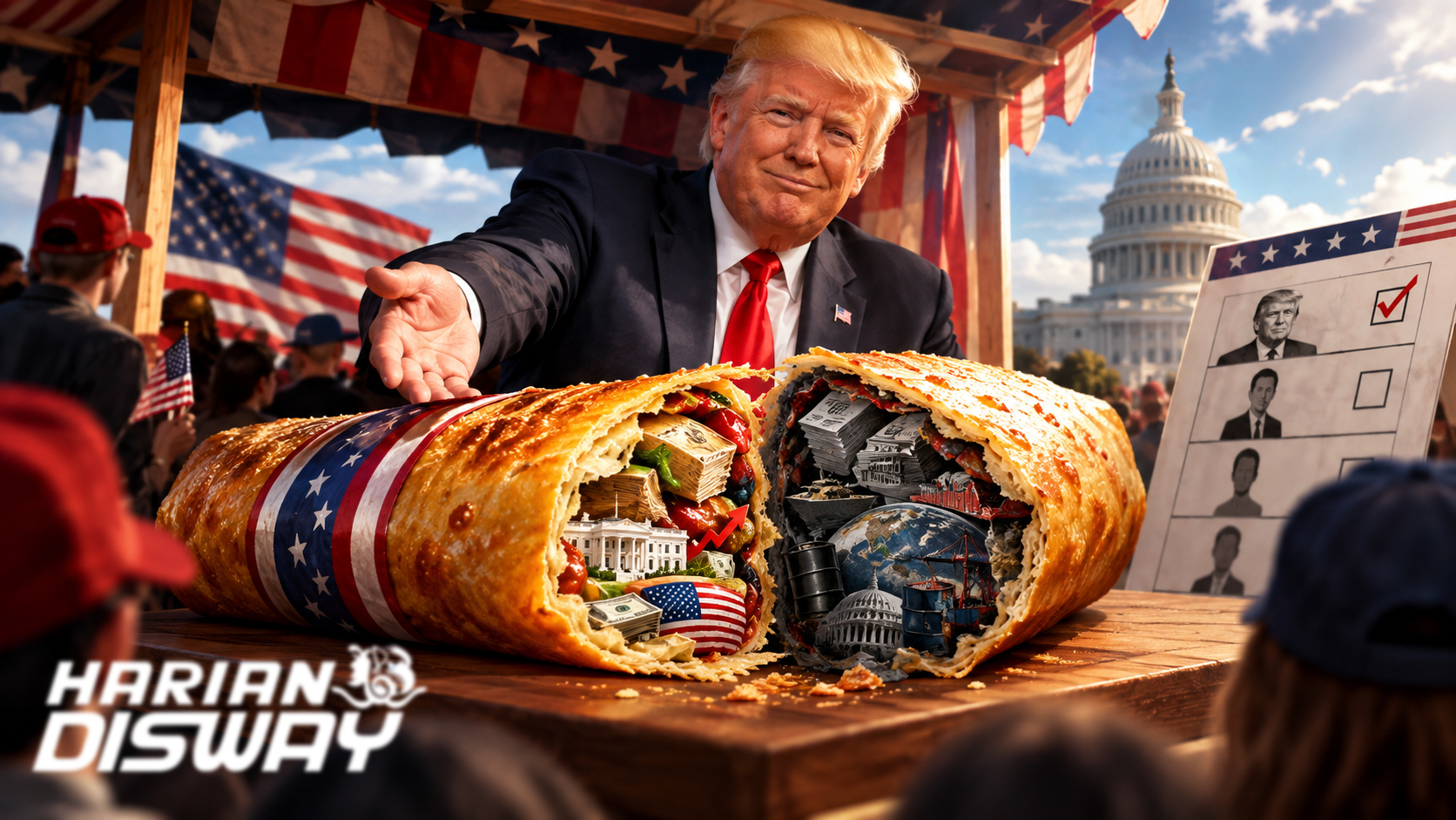 Ketika Trump Menjual 'Amerika'