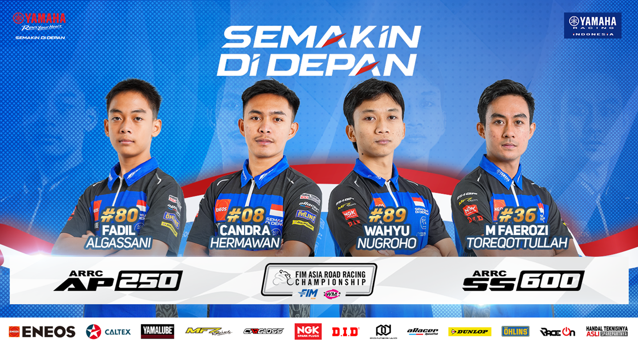 6 Pembalap Binaan Yamaha Racing Indonesia, Siap Kibarkan Merah Putih di Luar Negeri