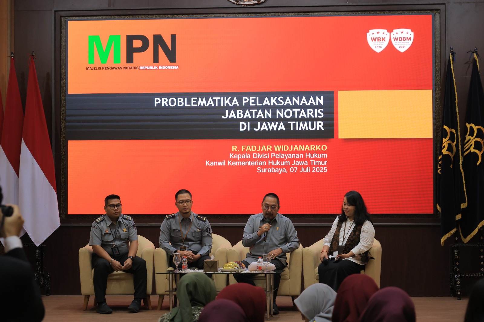 Kemenkum Jatim Sambut Kunjungan Mahasiswa Kenotariatan UNS, Perkuat Sinergi Akademik dan Praktik Hukum
