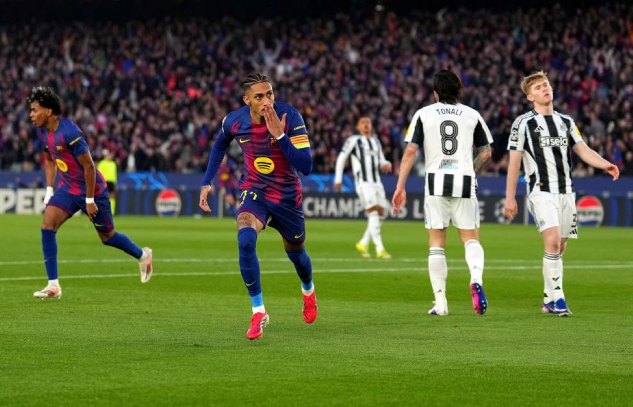Rating Pemain Barcelona yang Bantai Newcastle 7-2, Raphinha Bantu 5 Gol