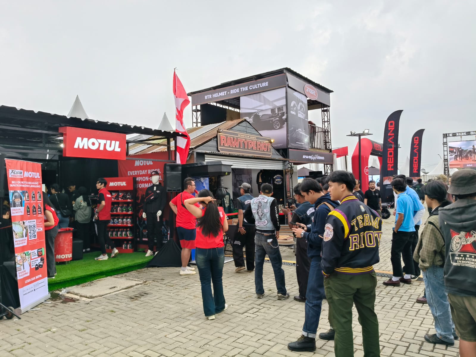 Hadir di BBQ Ride 2025, Booth Motul Dipenuhi Pengunjung