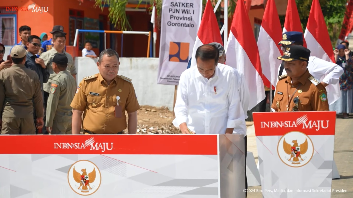 Presiden Jokowi Resmikan Jalan Inpres di Gorontalo yang Habiskan Dana Pembangunan Hingga Rp161 Miliar
