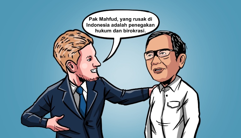Bobroknya Indonesia Versi Mahfud MD