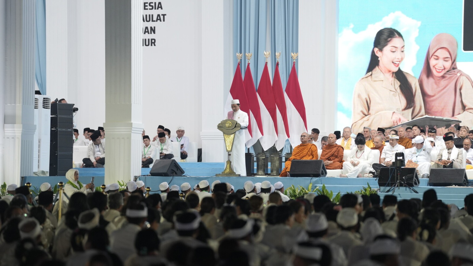 Zikir dan Doa Kebangsaan: Enam Pemuka Agama Berdoa Bersama untuk Indonesia