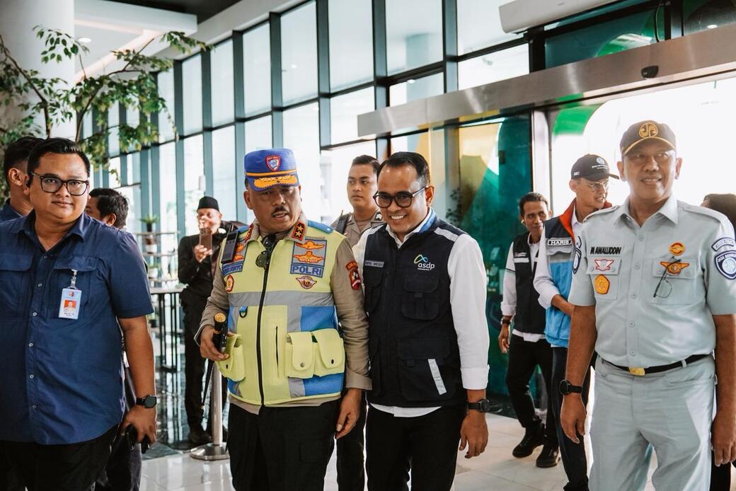 Kakorlantas Tinjau Merak–Bakauheni, ASDP Perkuat Kesiapan Angkutan Mudik Lebaran 2026
