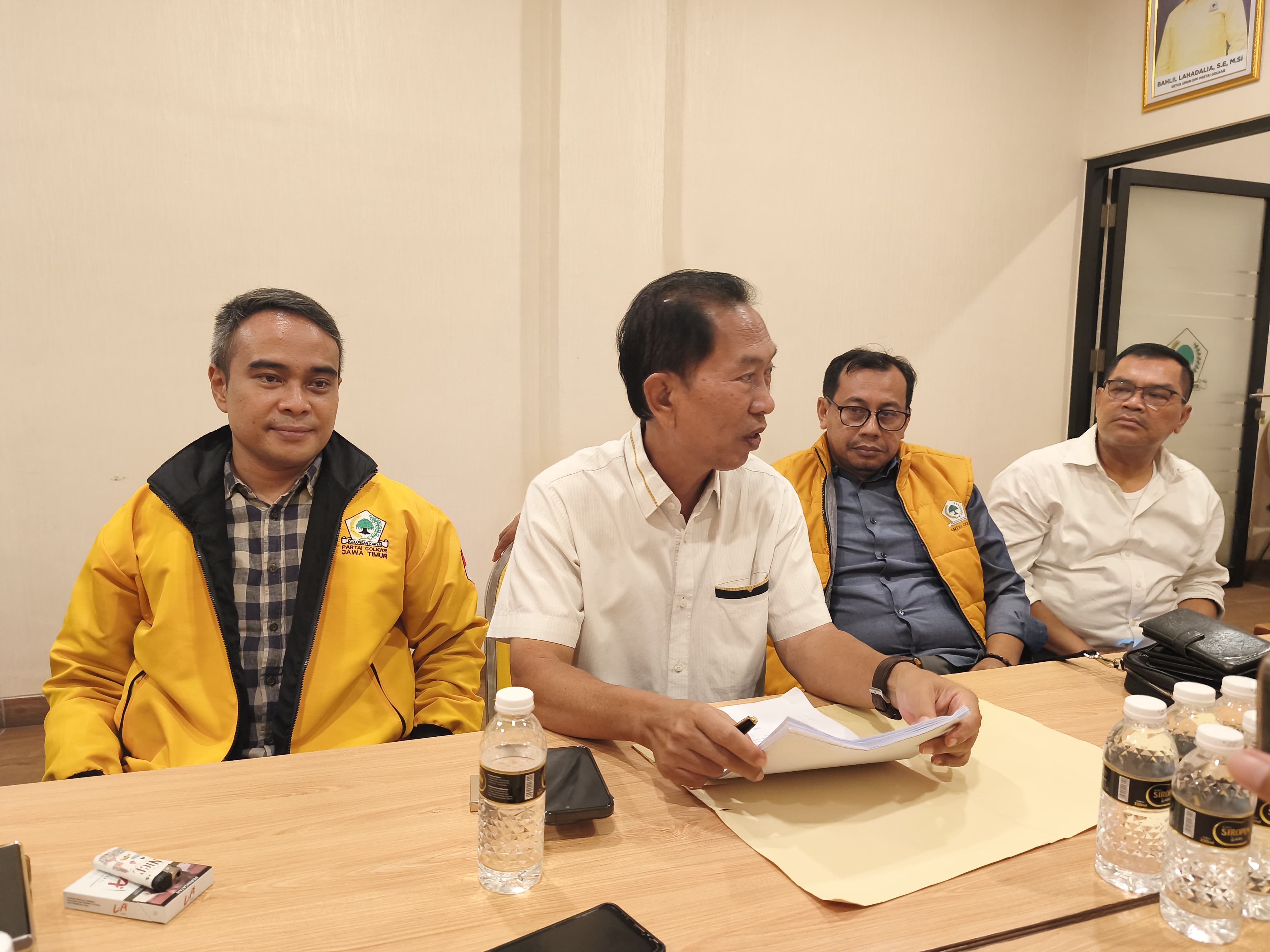 Pendaftaran Bakal Calon Ketua DPD Golkar Jatim Dibuka Besok
