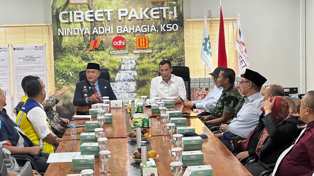 Bupati Bogor Giatkan Musyawarah dan Kolaborasi dalam Pembangunan Bendungan Cibeet dan Cijurey