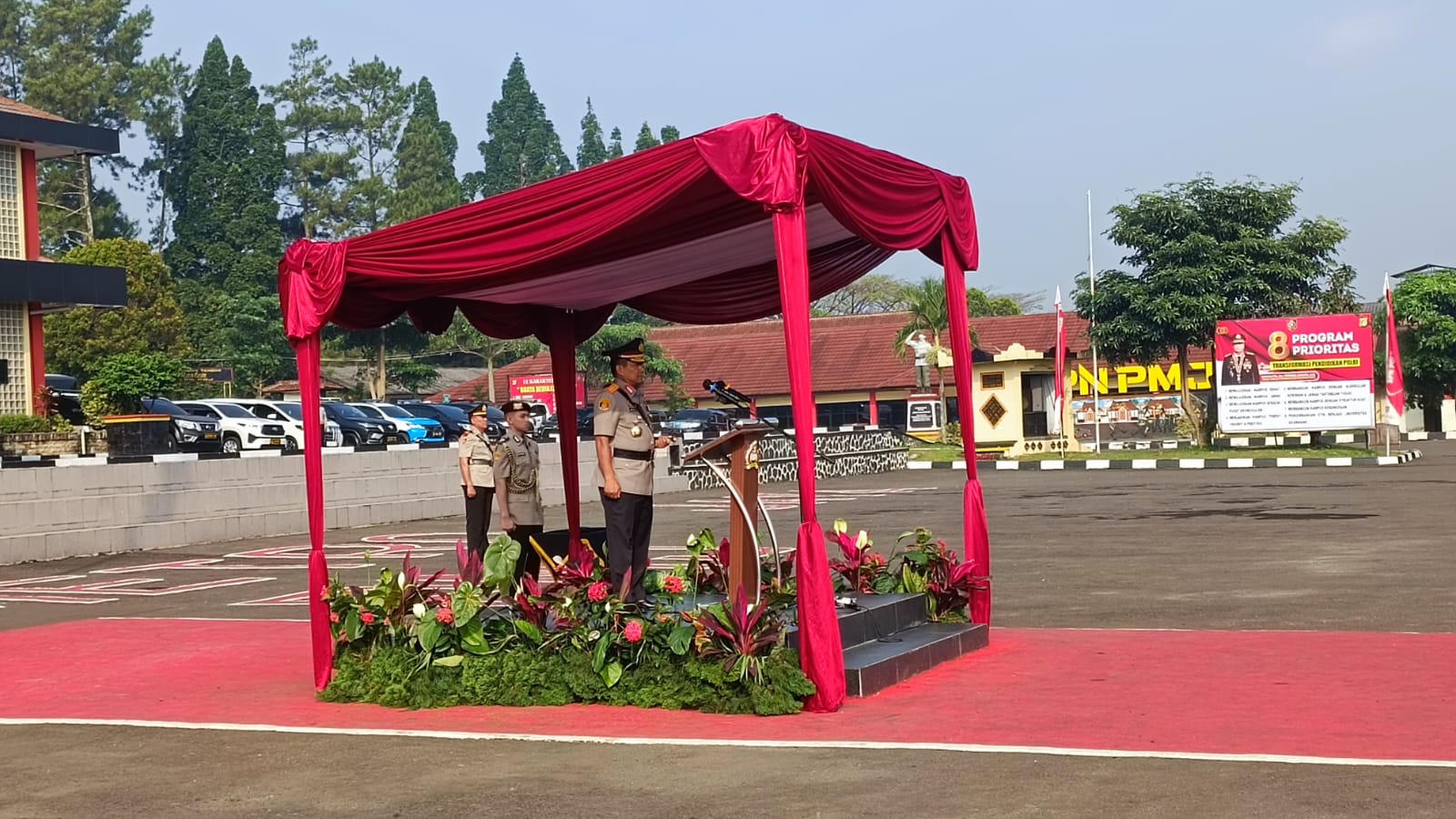 5 Pesan Kapolda Saat Buka Pendidikan Bintara di Lido