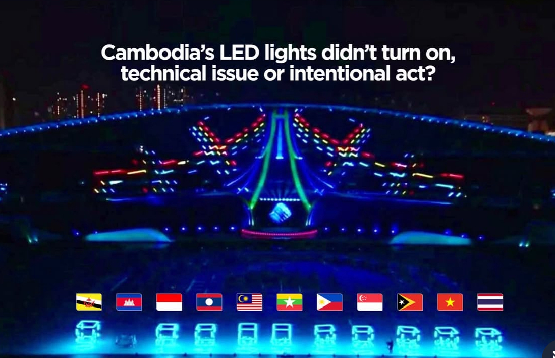 Memalukan! Bendera Indonesia Tertukar di Pembukaan SEA Games 2025, Medali dan Peta Vietnam Salah