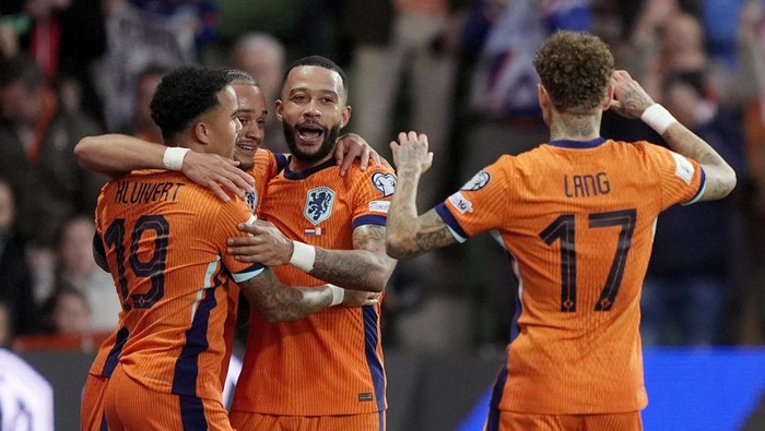 Rating Pemain Belanda Pasca Sikat Malta 8-0, De Jong-Depay Top!