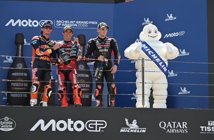 Hasil MotoGP Aragon 2026: Marc Marquez Sabet Kemenangan Mutlak