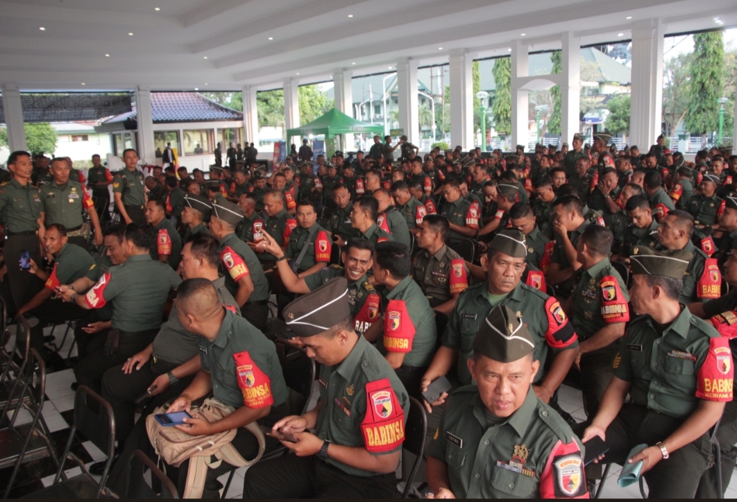 Antusias Para Babinsa di Malam Awarding: Juara Nomor Sekian, Yang Penting Tebar Manfaat