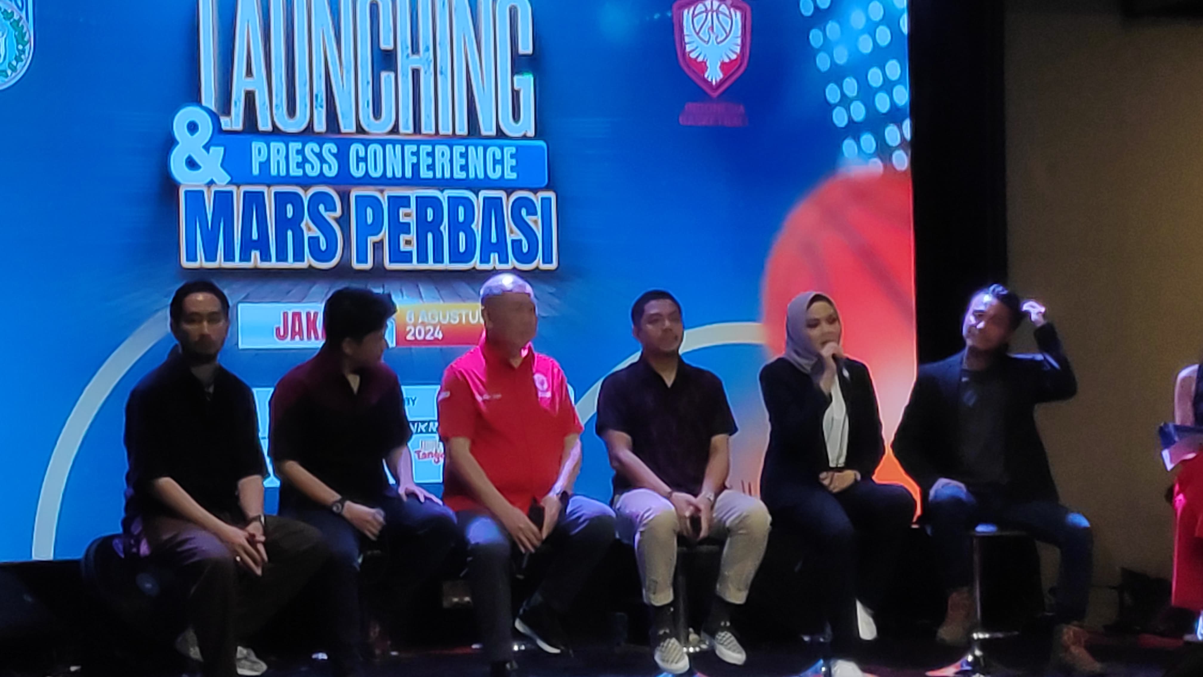 Ade Govinda Persembahkan Mars Bola Basket untuk Perbasi Agar Prestasi Lebih Baik