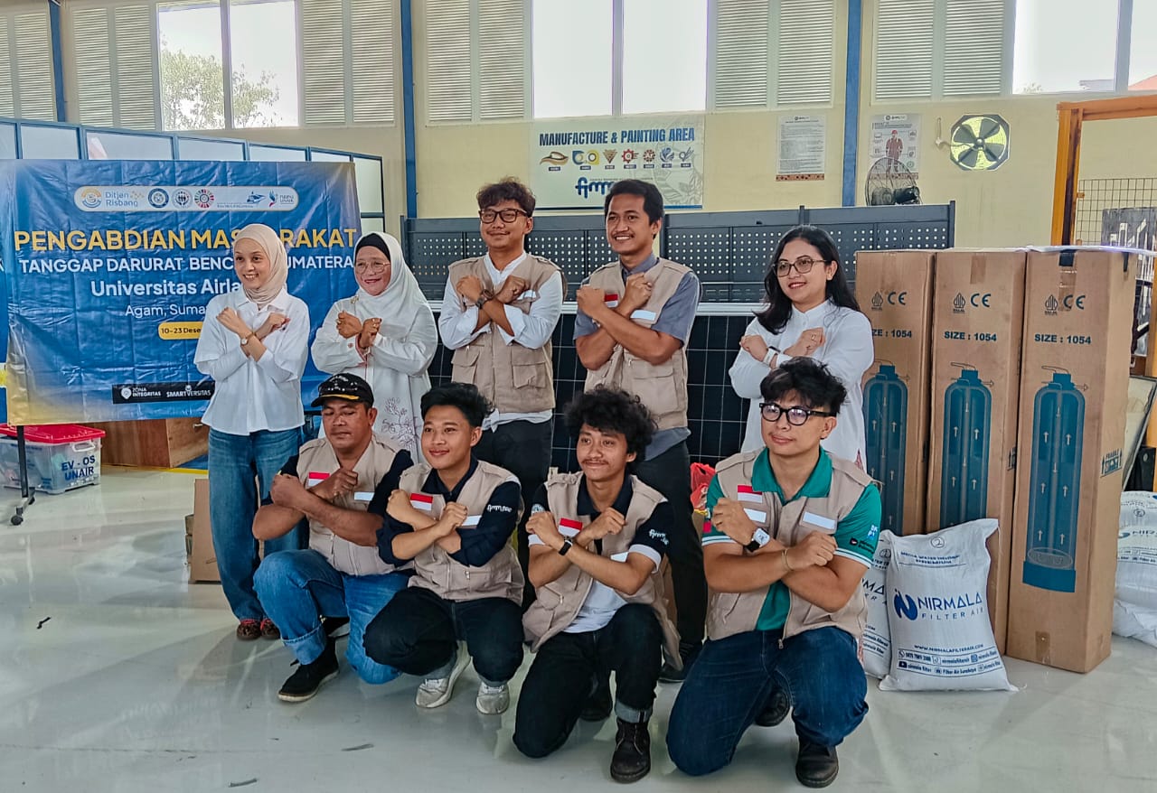 FTMM Unair Bertolak Sabtu Ini ke Sumatera Barat, Siap Pasang Panel Surya 